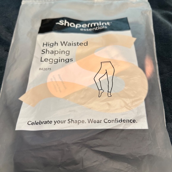 BNWT-Shapermint Skulpting Leggings- L - Picture 2 of 2